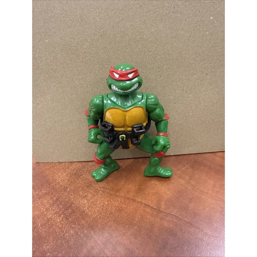 TMNT TEENAGE MUTANT NINJA TURTLES RAPHAEL 1991 MIRAGE PLAYMATES ACTION FIGURE